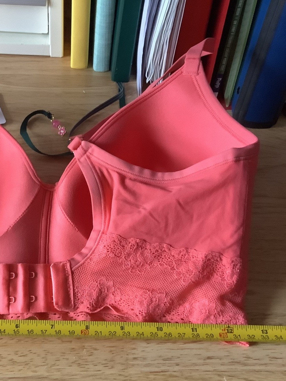 NWT Natori Bliss Perfection Contour Soft Cup Bra in Sunrise (Coral) Size 32DDD - Picture 11 of 12